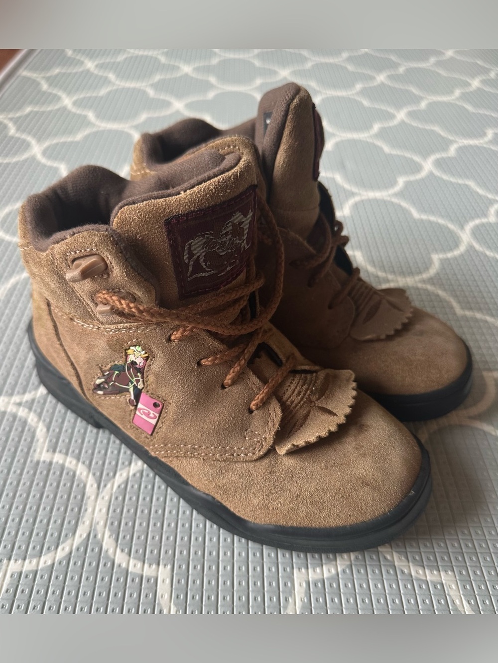 Girls Roper Kiltie Boot